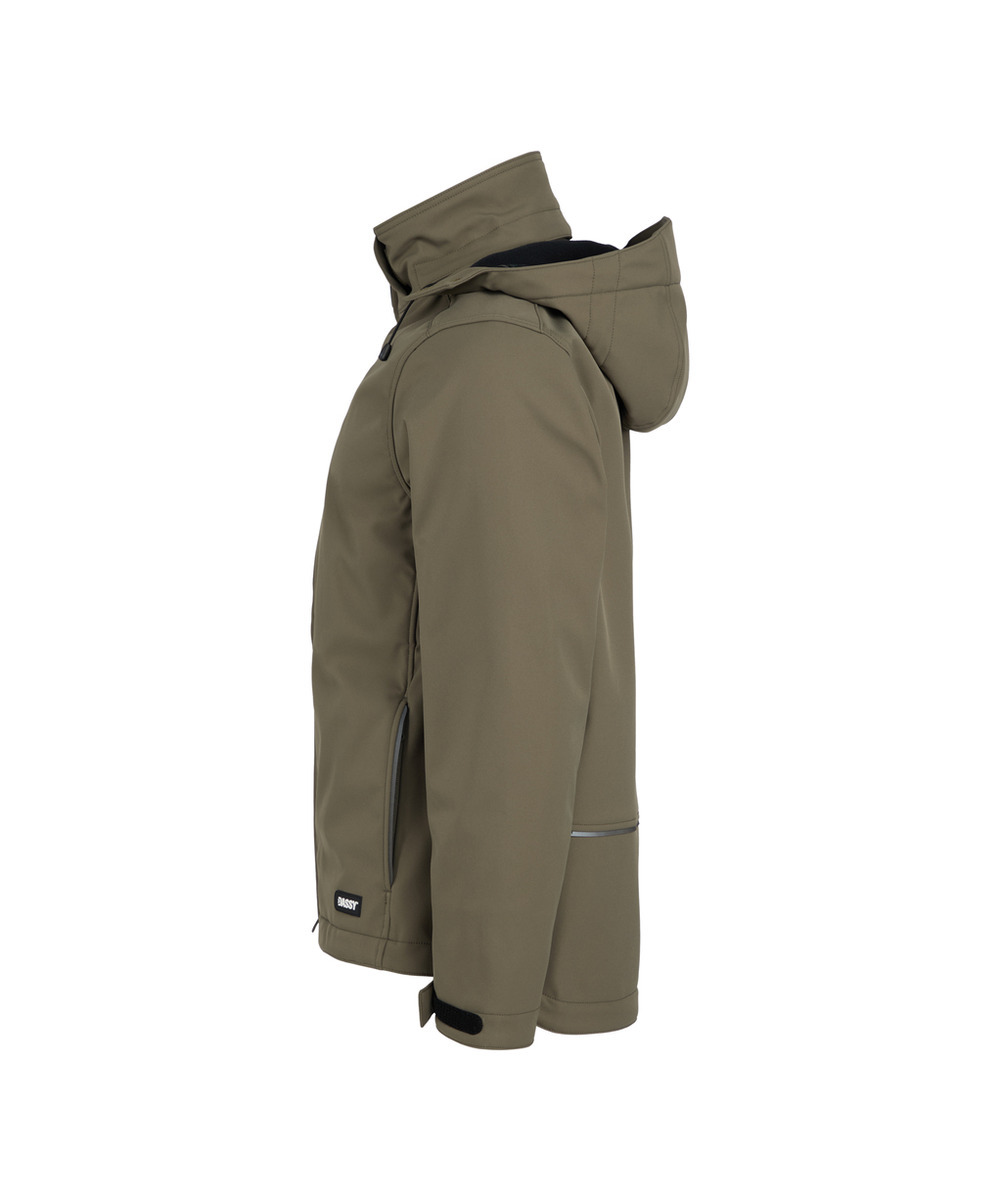 DASSY Pure Softshell-jacke 300597 – KHAKIGRÜN – side