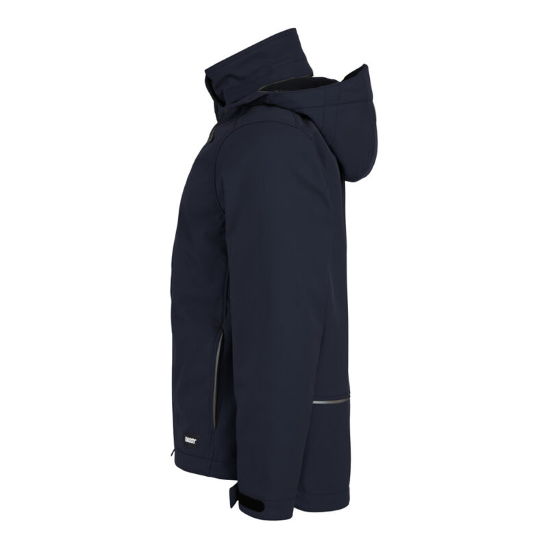 DASSY Pure Softshell-jacke 300597 – NACHTBLAU – side