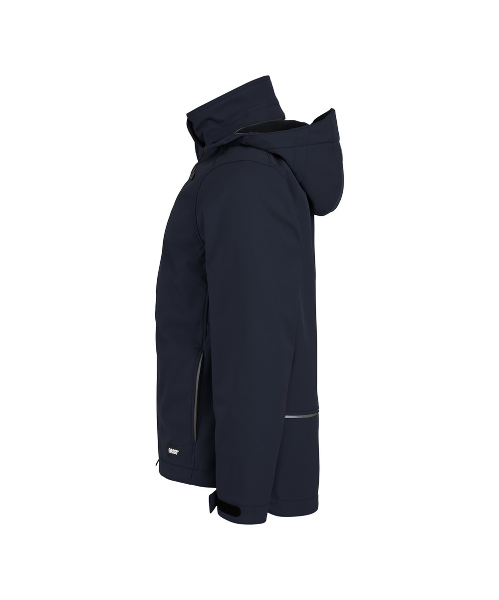 DASSY Pure Softshell-jacke 300597 – NACHTBLAU – side