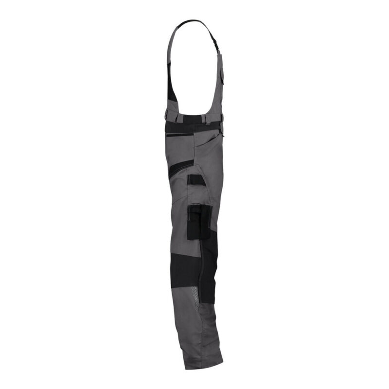 DASSY Tronix Next Stretch-Arbeitslatzhose mit Kniepolstertaschen 400169 – ANTHRAZITGRAU/SCHWARZ – side