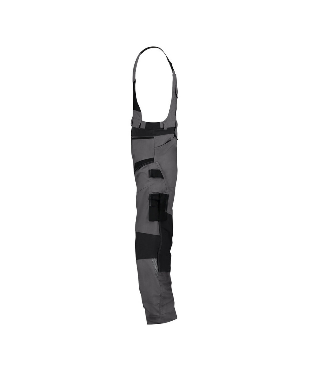 DASSY Tronix Next Stretch-Arbeitslatzhose mit Kniepolstertaschen 400169 – ANTHRAZITGRAU/SCHWARZ – side
