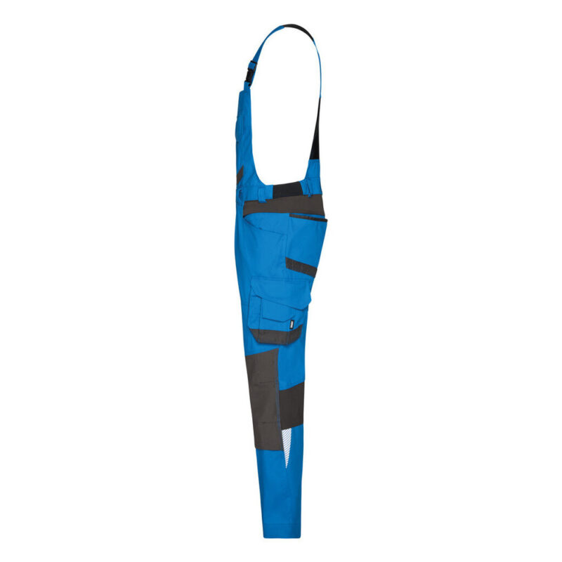 DASSY Tronix Next Stretch-Arbeitslatzhose mit Kniepolstertaschen 400169 – AZURBLAU/ANTHRAZITGRAU – side
