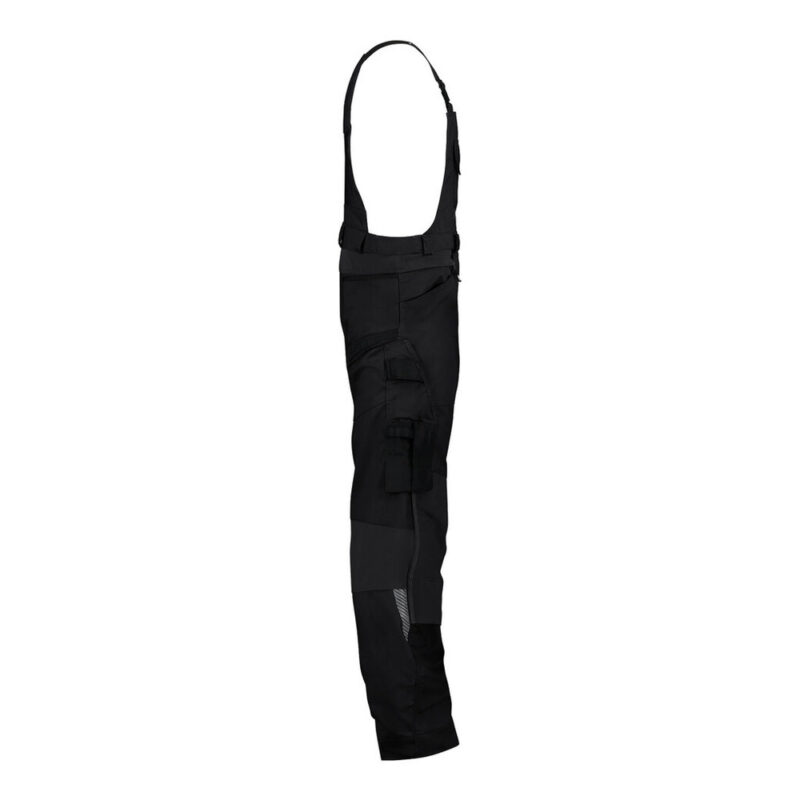 DASSY Tronix Next Stretch-Arbeitslatzhose mit Kniepolstertaschen 400169 – SCHWARZ – side