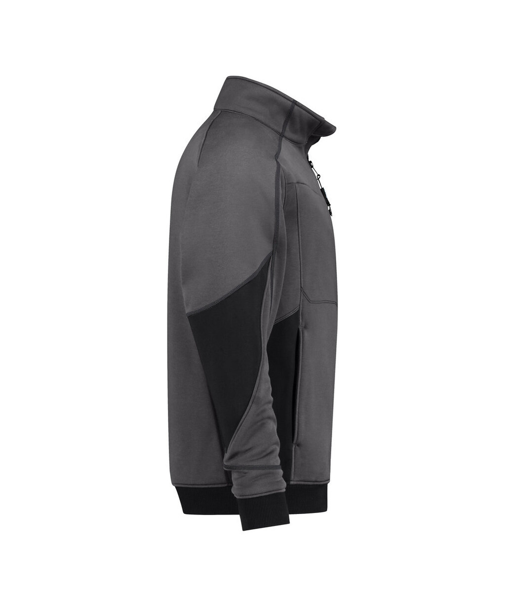 DASSY Velox Next Sweatshirt 300570 – ANTHRAZITGRAU/SCHWARZ – side