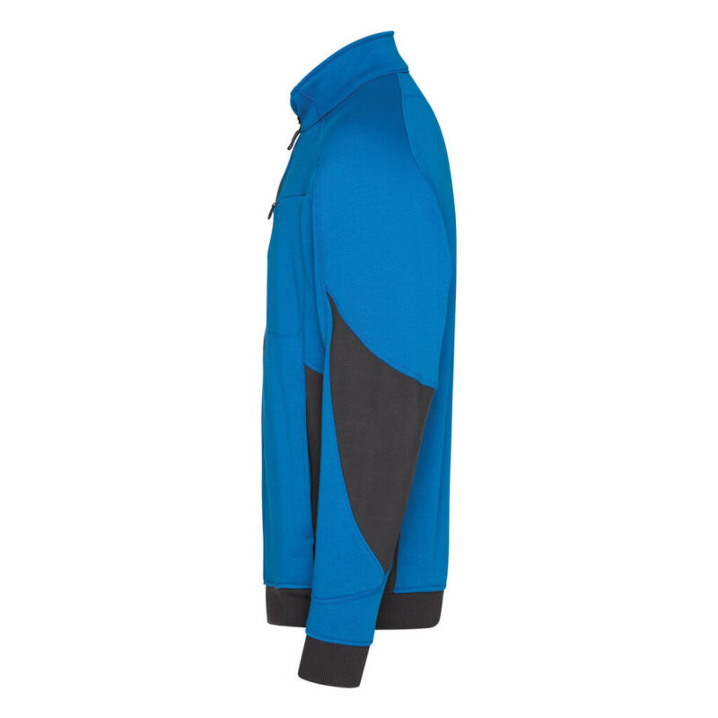 DASSY Velox Next Sweatshirt 300570 – AZURBLAU/ANTHRAZITGRAU – side