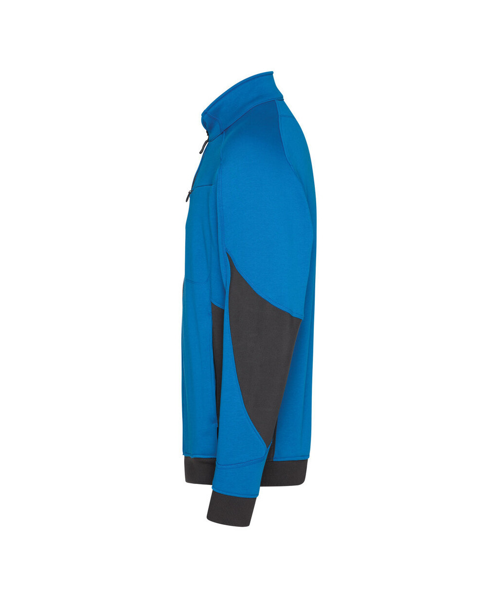 DASSY Velox Next Sweatshirt 300570 – AZURBLAU/ANTHRAZITGRAU – side