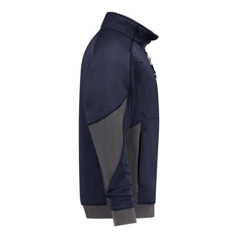 DASSY Velox Next Sweatshirt 300570 – NACHTBLAU/ANTHRAZITGRAU – side