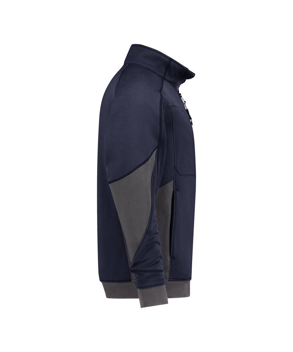 DASSY Velox Next Sweatshirt 300570 – NACHTBLAU/ANTHRAZITGRAU – side