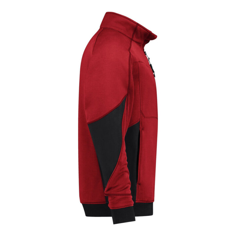 DASSY Velox Next Sweatshirt 300570 – ROT/SCHWARZ – side