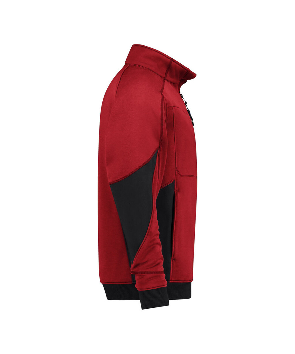 DASSY Velox Next Sweatshirt 300570 – ROT/SCHWARZ – side