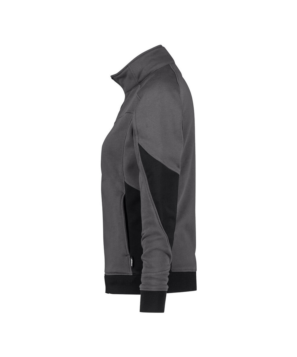DASSY Velox Next Women Sweatshirt für Damen 300582 – ANTHRAZITGRAU/SCHWARZ – side