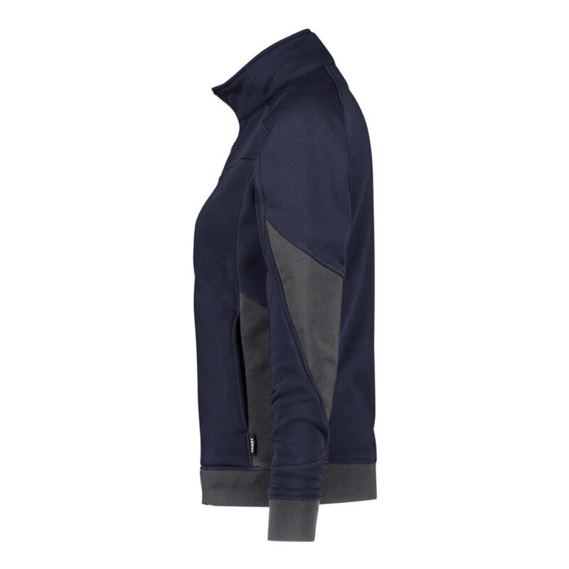 DASSY Velox Next Women Sweatshirt für Damen 300582 – NACHTBLAU/ANTHRAZITGRAU – side