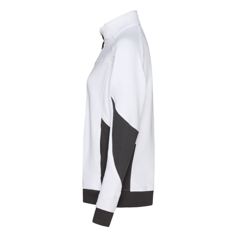 DASSY Velox Next Women Sweatshirt für Damen 300582 – WEIß/ANTHRAZITGRAU – side