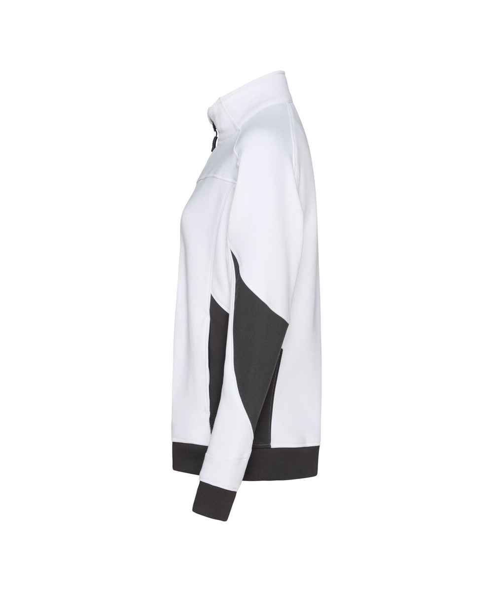 DASSY Velox Next Women Sweatshirt für Damen 300582 – WEIß/ANTHRAZITGRAU – side