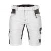 axis painters women painter shorts with stretch white anthracite grey front