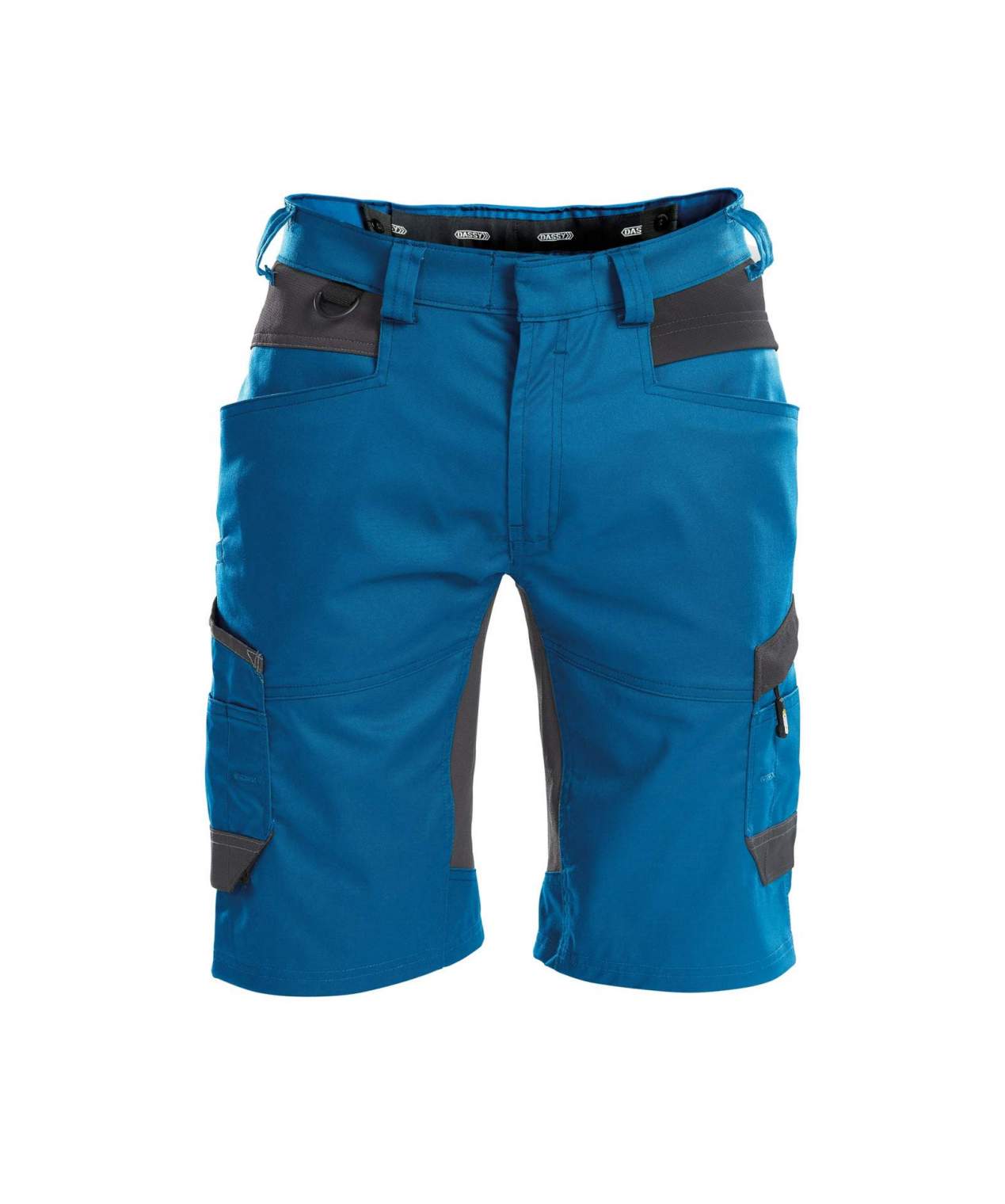 dassy axis herren shorts mit stretch azurblau