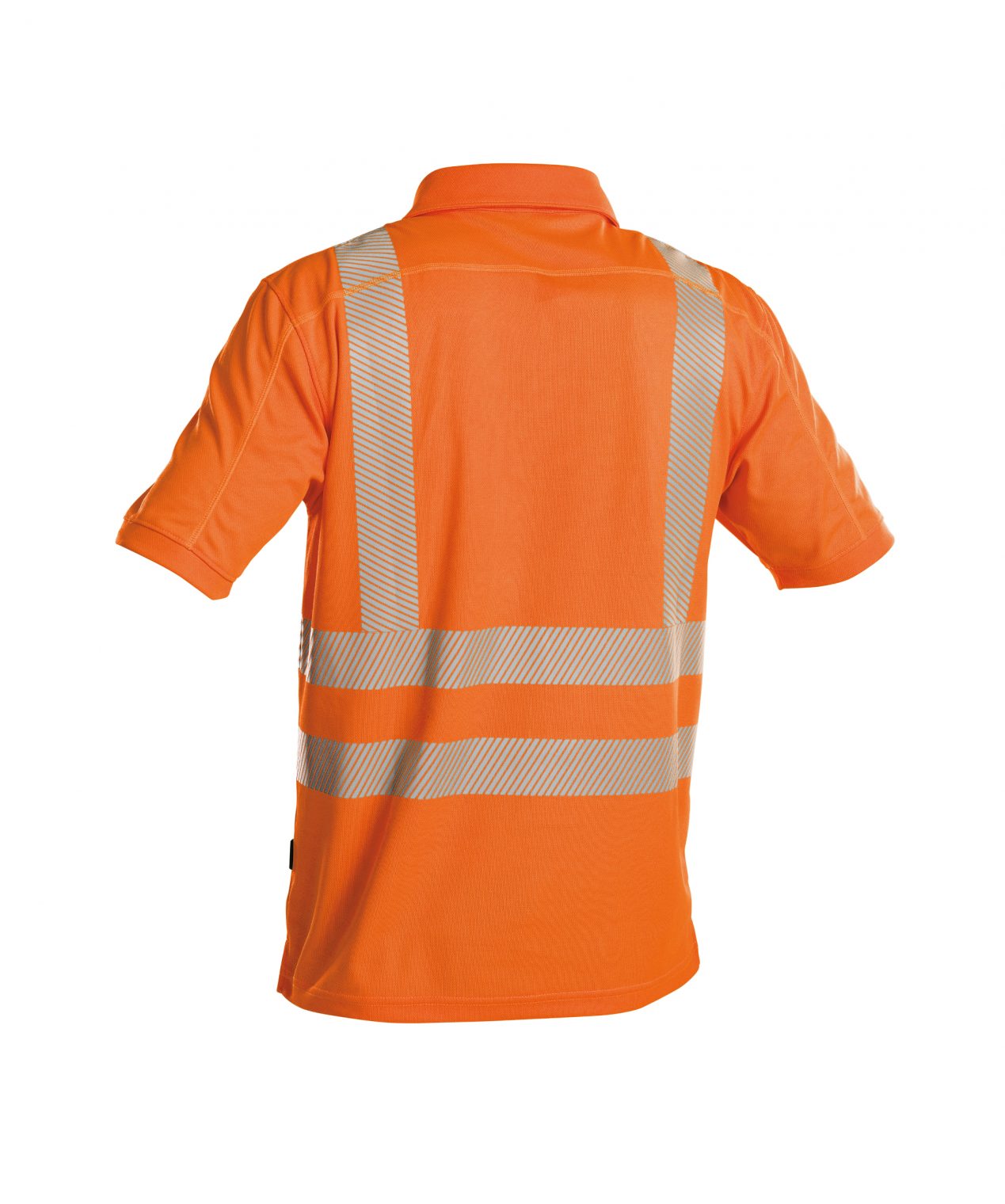 brandon high visibility uv polo shirt fluo orange back