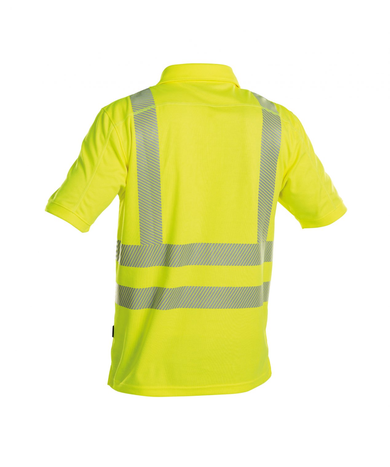 brandon high visibility uv polo shirt fluo yellow back