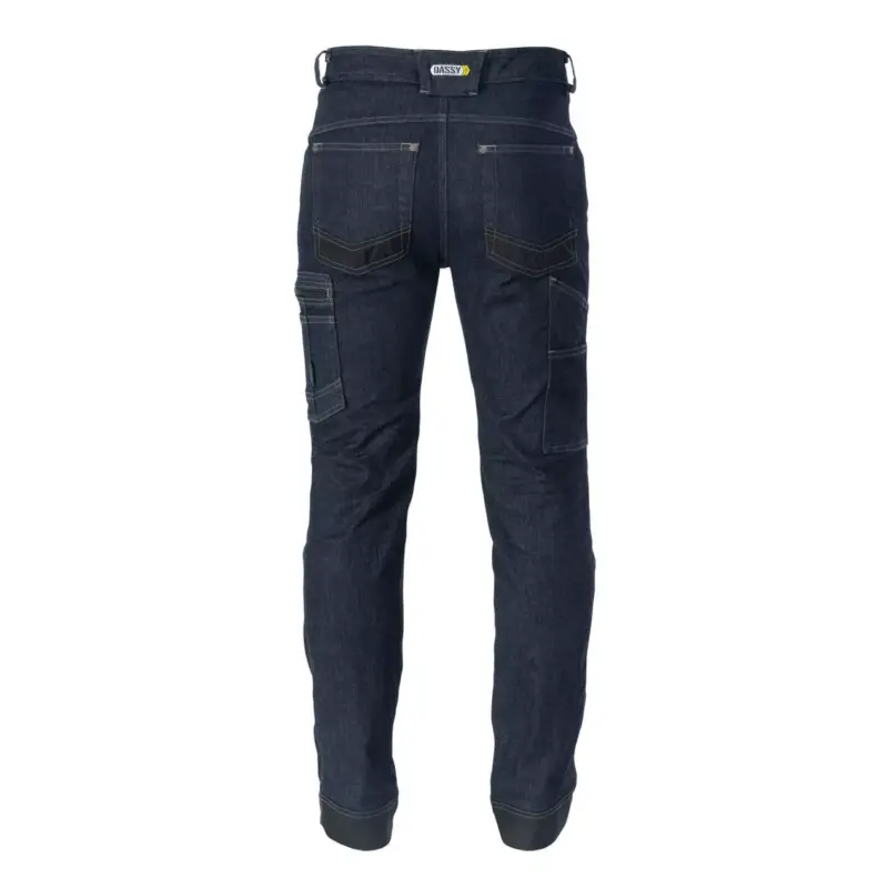 Dassy Osaka moderne Herren Stretch-Arbeitsjeans back