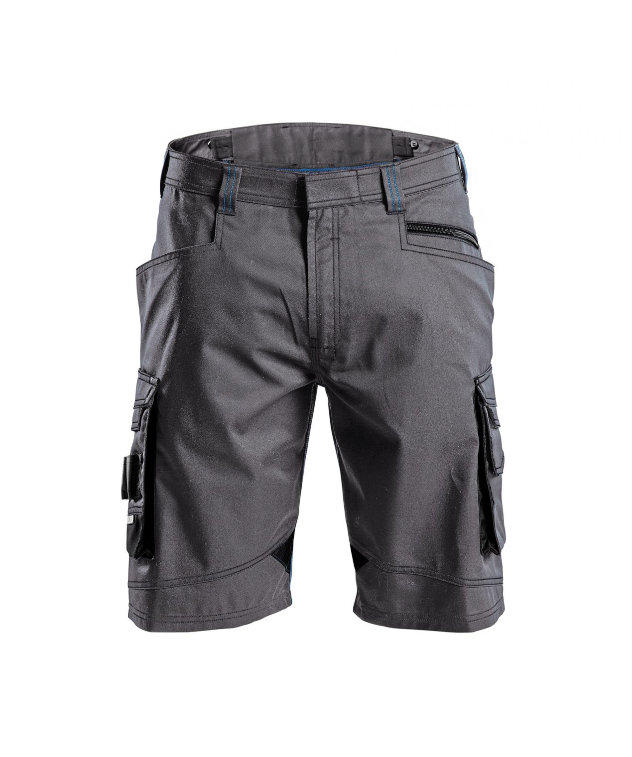 cosmic work shorts anthracite grey black front