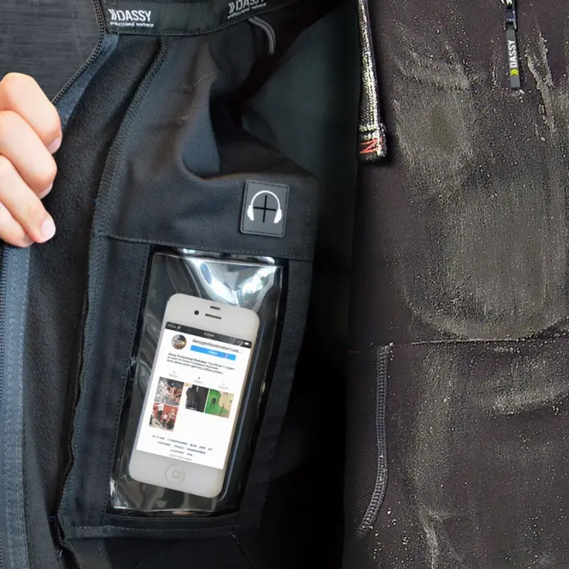 Dassy Fusion Herren Softshell-Weste-3