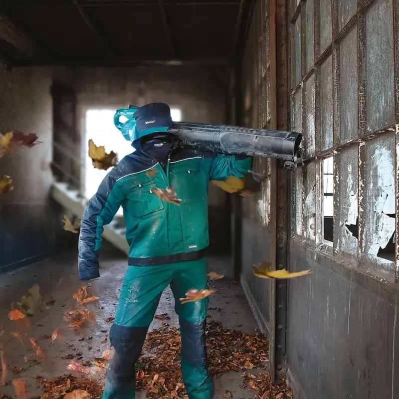 Arbeitsjacke Dassy Lugano: Zweifarbig, schadstofffrei und komfortabel