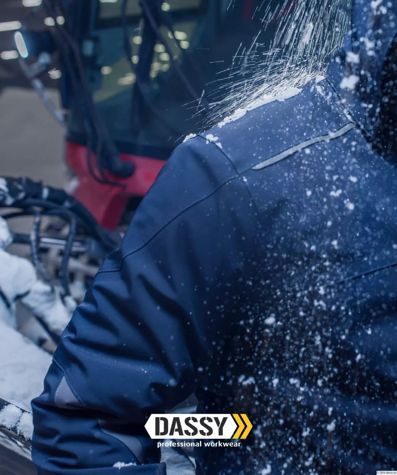 Dassy Nordix Stretch-Winterjacke | Winddicht | Wasserdicht | Atmungsaktiv