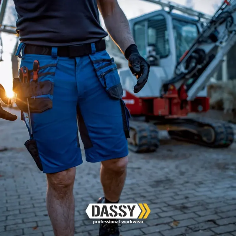 DASSY® TRIX (250083) ARBEITSSHORTS MIT STRETCH UND HOLSTERTASCHEN