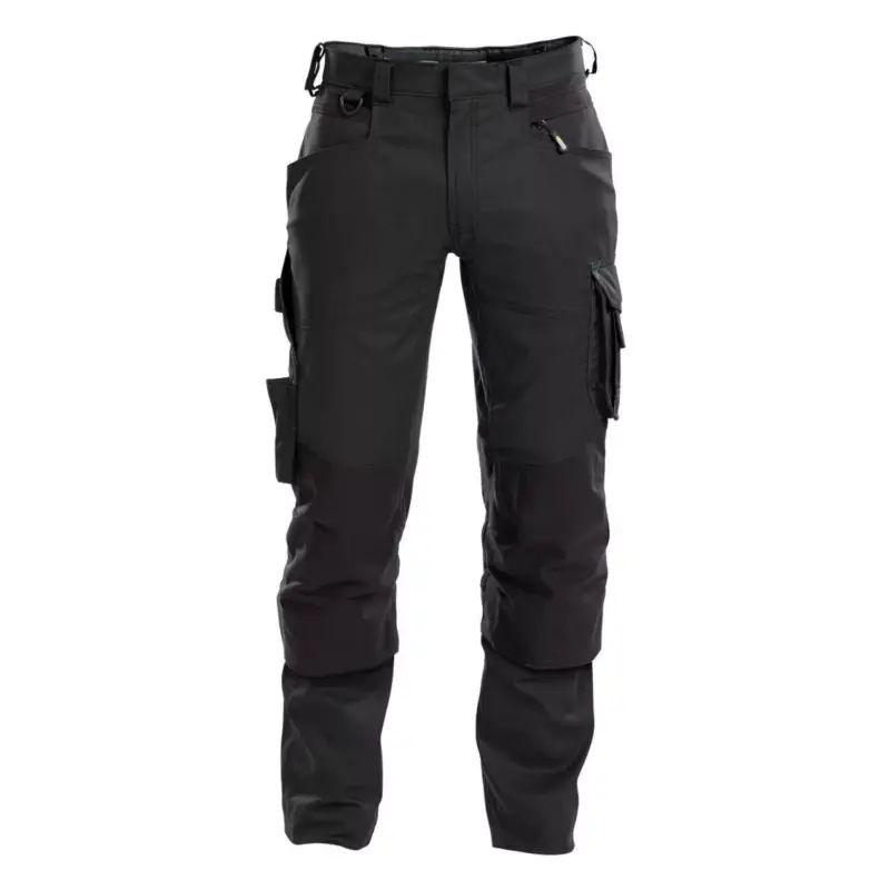 DASSY® Dynax Arbeitshose mit Stretch und Kniepolstertaschen schwarz