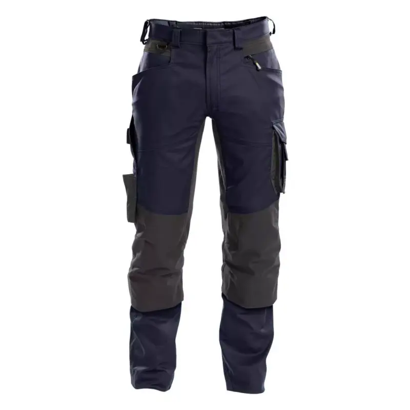 DASSY® Dynax Arbeitshose mit Stretch und Kniepolstertaschen nachtblau