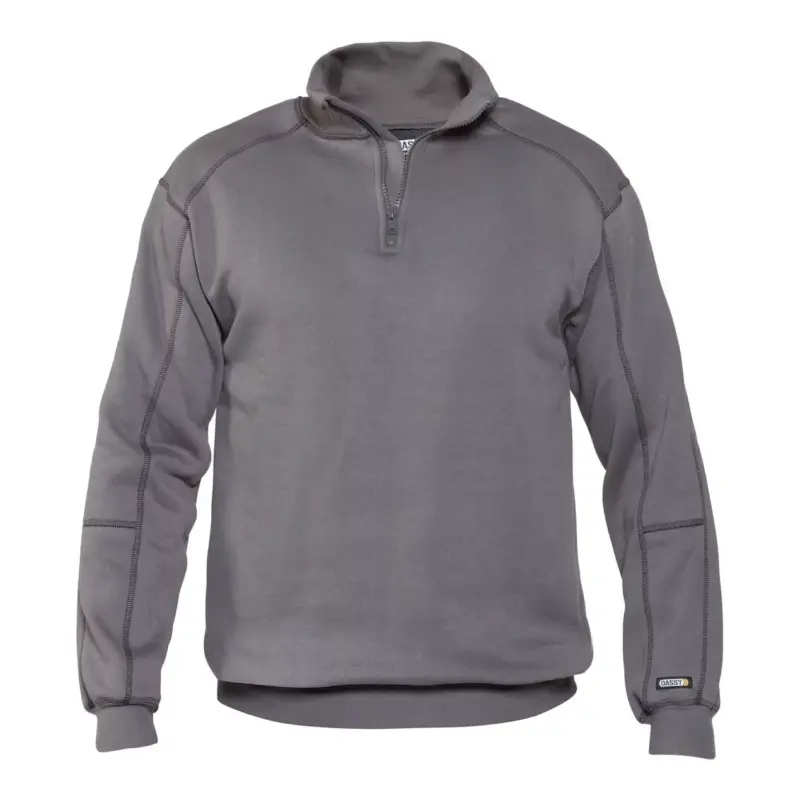 DASSY® FELIX Sweatshirt zementgrau