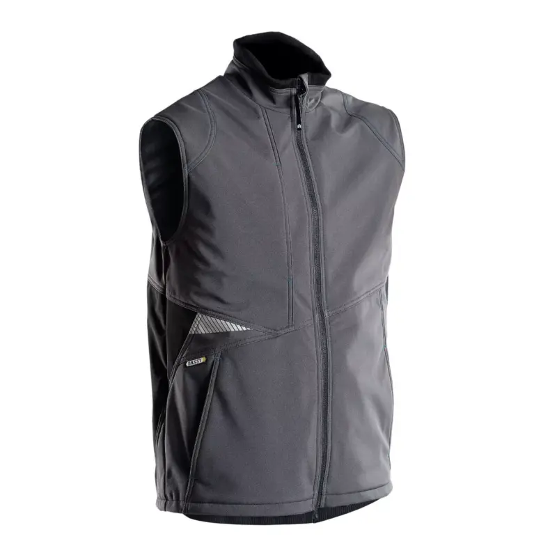 Dassy Fusion Herren Softshell-Weste grau