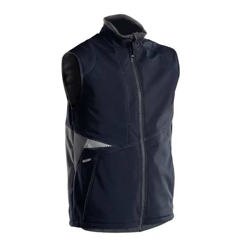 Dassy Fusion Herren Softshell-Weste nachtblau