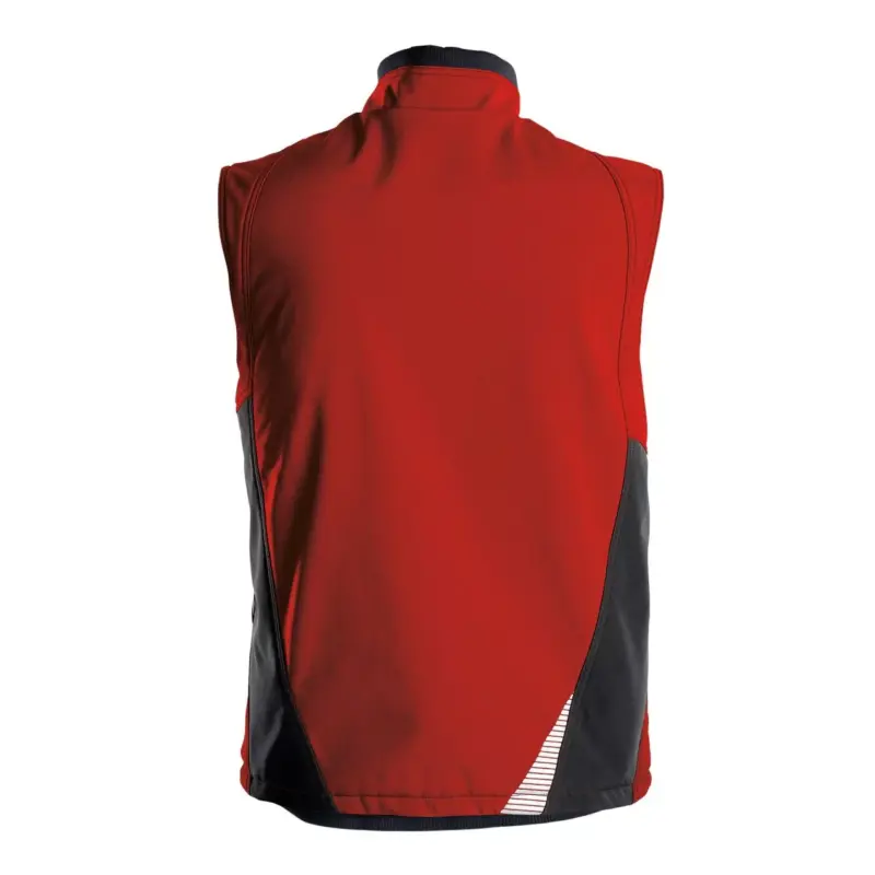 Dassy Fusion Herren Softshell-Weste rot 2