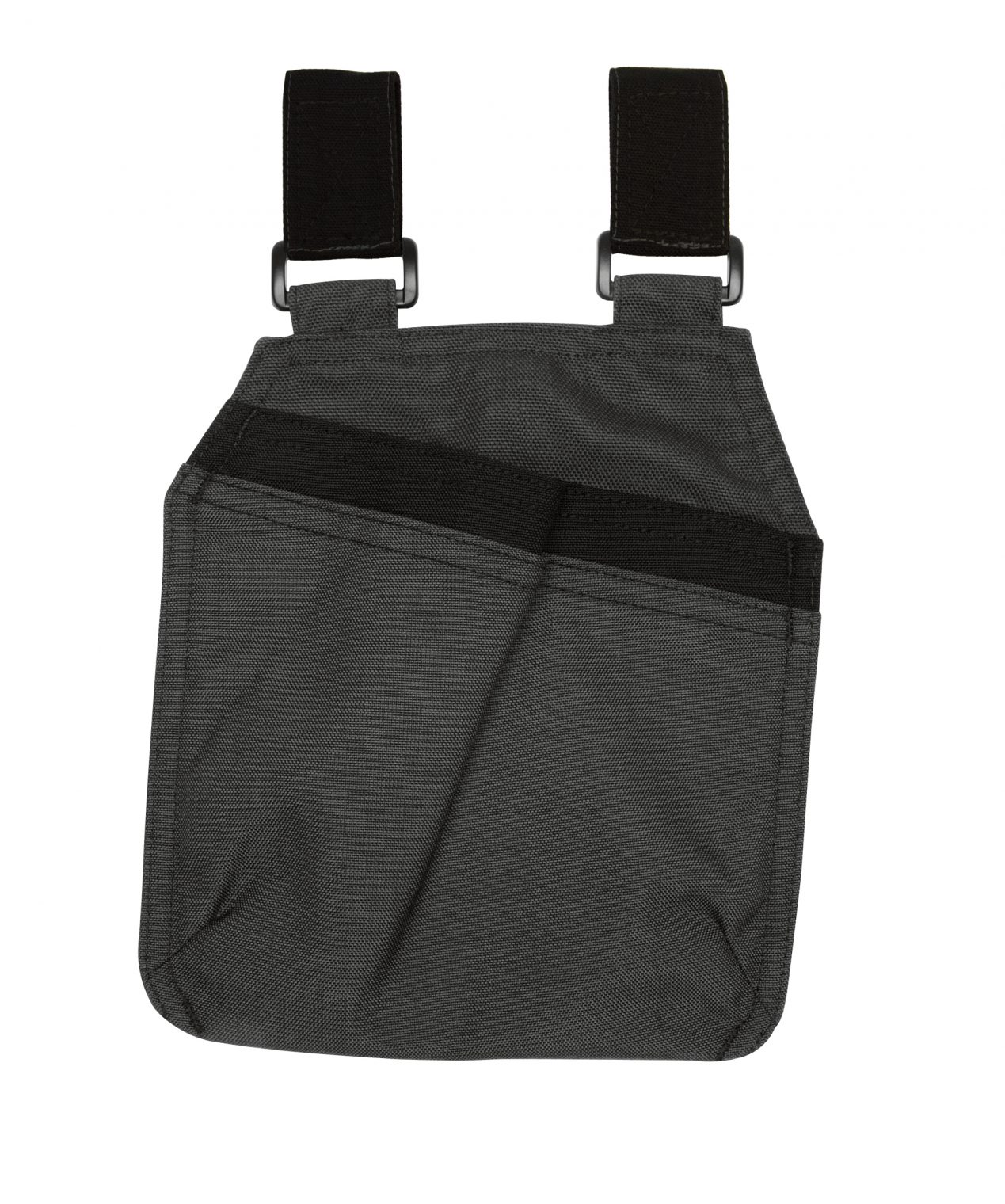 gordon with loops canvas tool pouches per pair with velcro loops anthracite grey black back