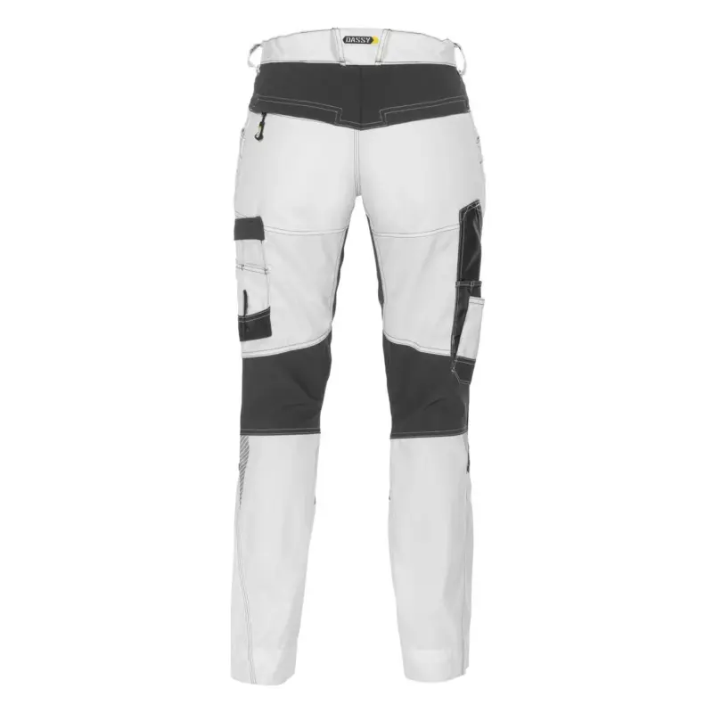 Dassy Helix Women Arbeitshose mit Stretch weiß back