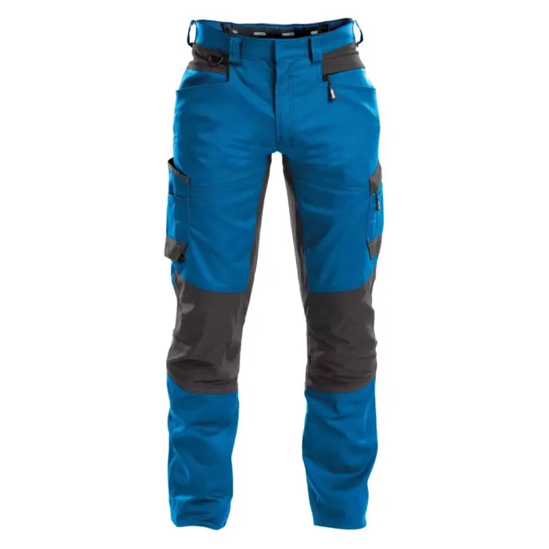 DASSY® HELIX Herren moderne Arbeitshose mit Stretch azurblau