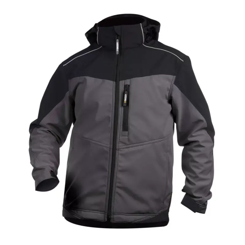 DASSY® Softshell Jacke Jakarta grau