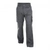 miami work trousers with knee pockets cement grey front