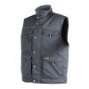 mons body warmer cement grey front
