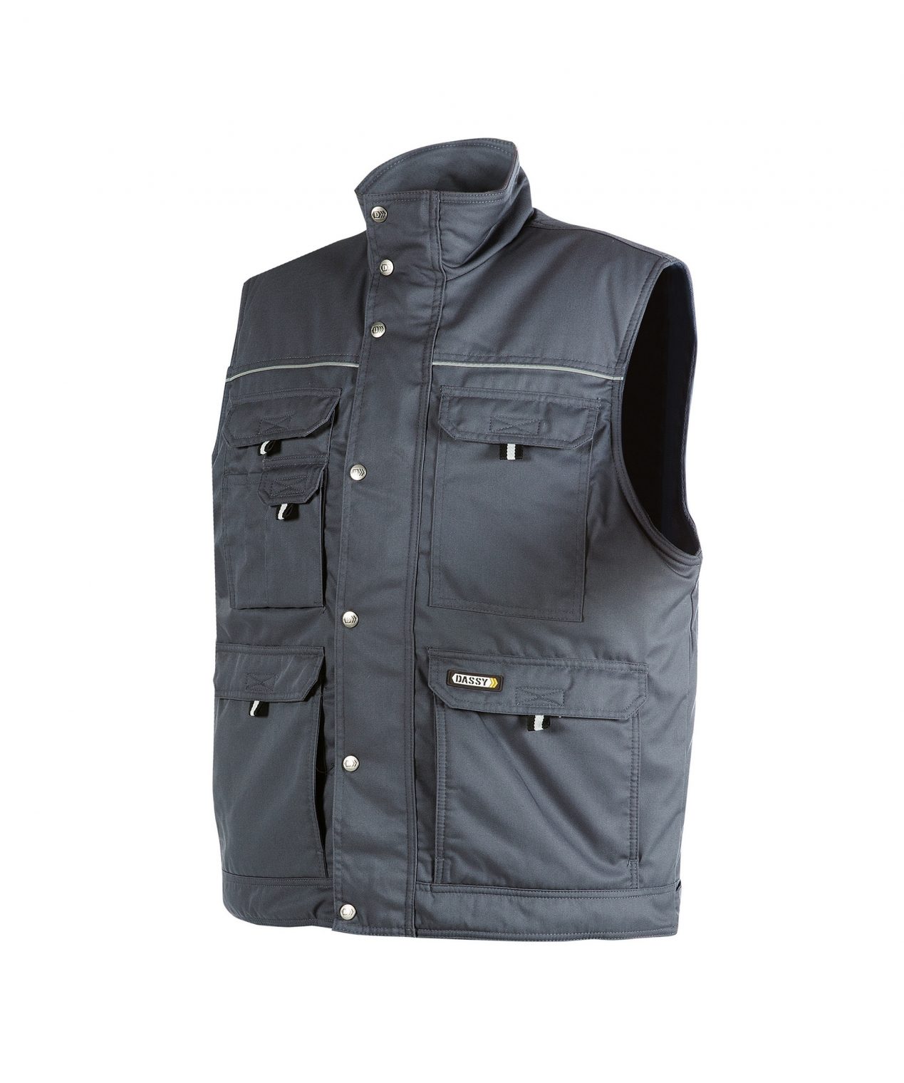 mons body warmer cement grey front