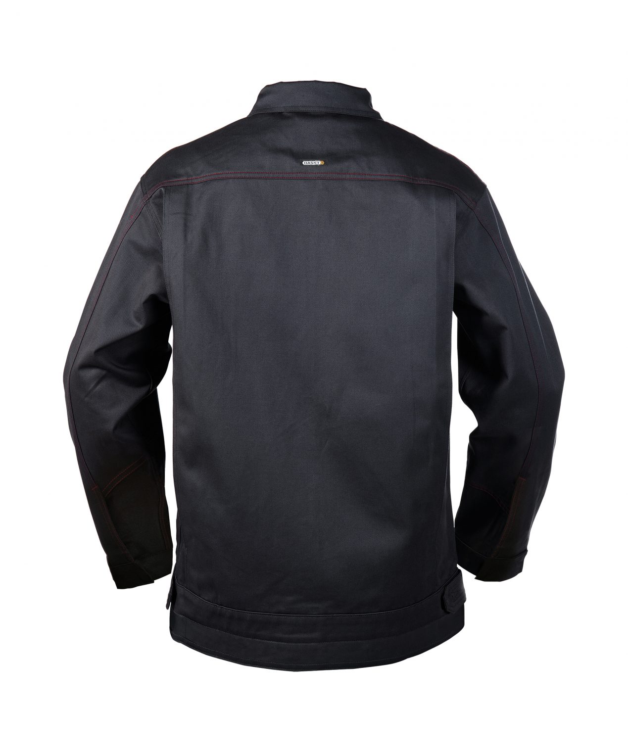 montana flame retardant work jacket black back