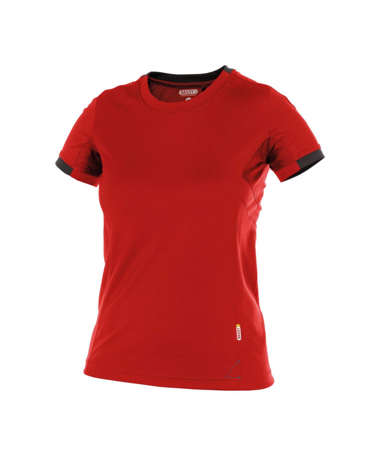 nexus women t shirt red black front