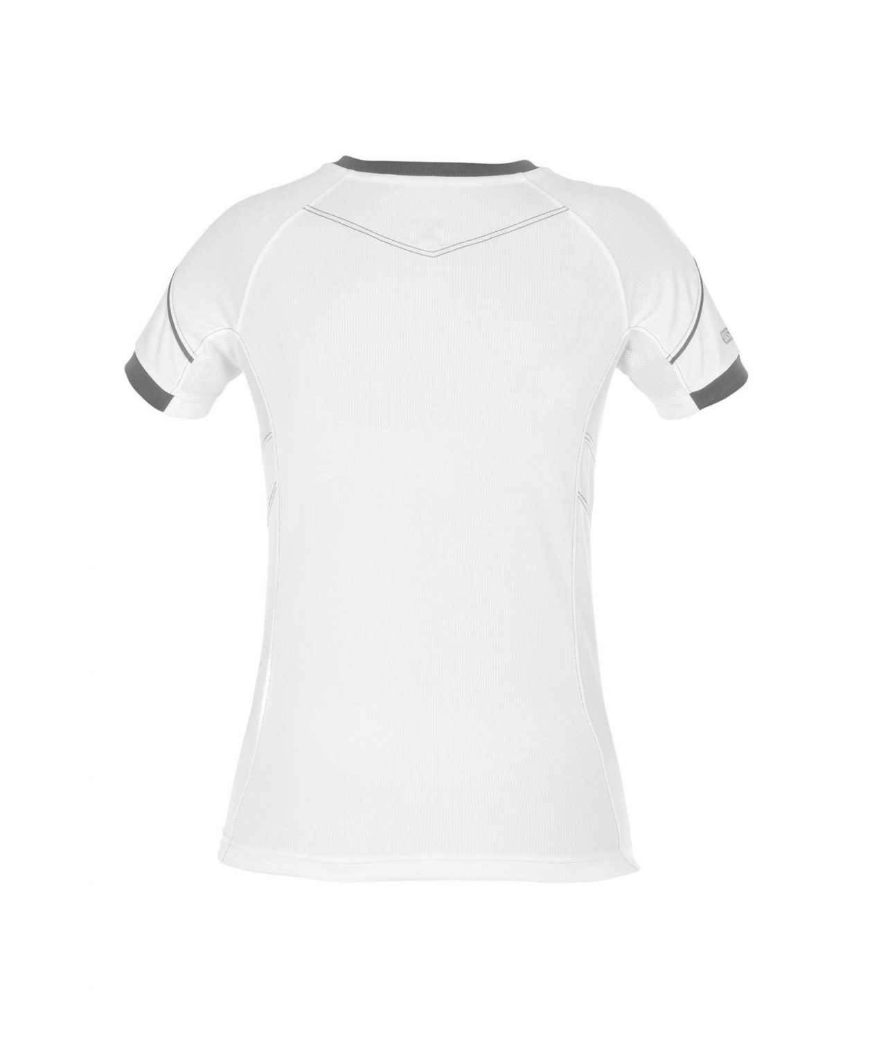 nexus women t shirt white anthracite grey back