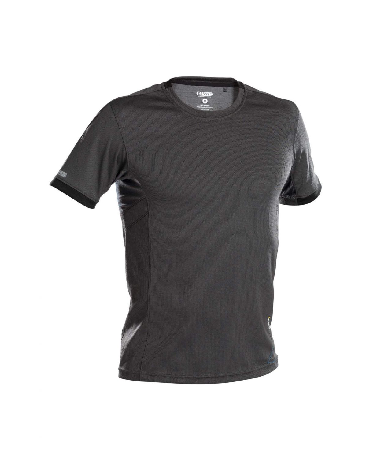 nexus t shirt anthracite grey black front