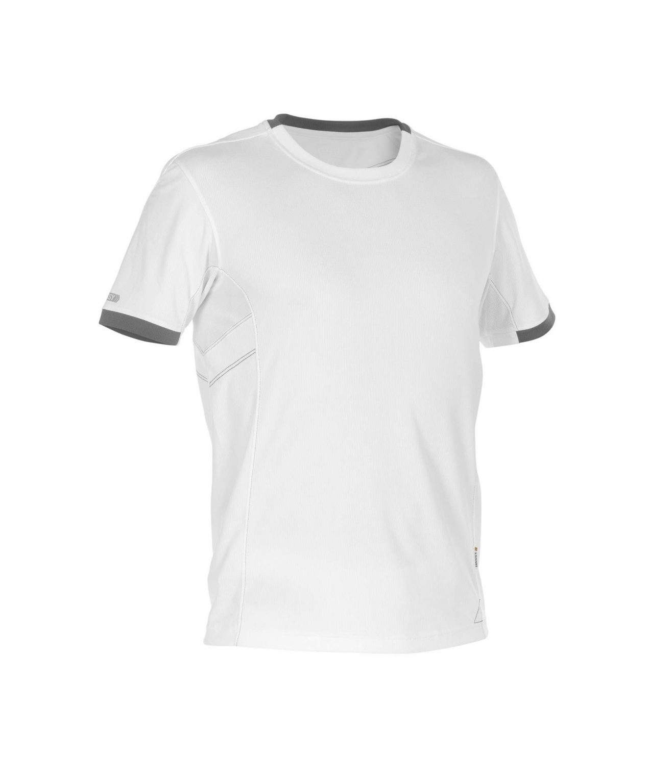 nexus t shirt white anthracite grey front
