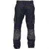nova work trousers with knee pockets midnight blue anthracite grey front