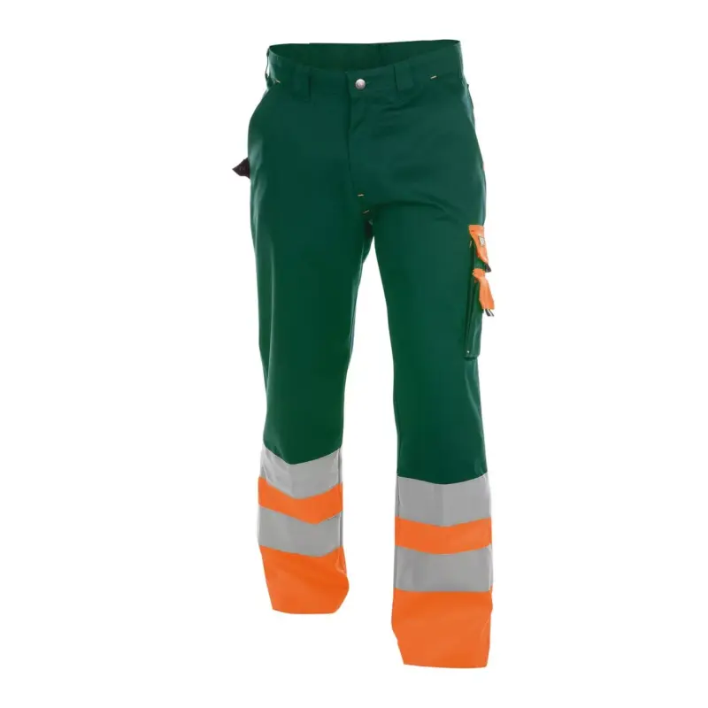 dassy omaha wanrschutzhose grün neonorange