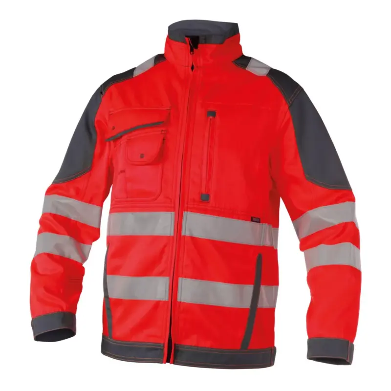 Dassy Orlando Warnschutz Arbeitsjacke neonrot