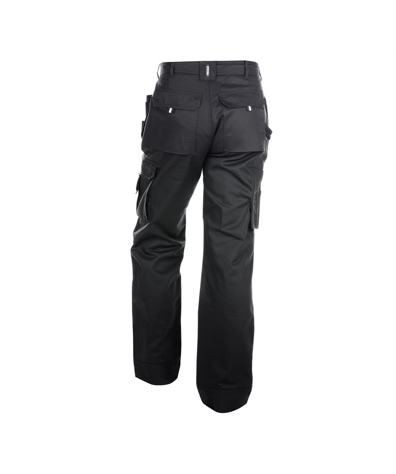oxford trousers with holster pockets and knee pockets black back
